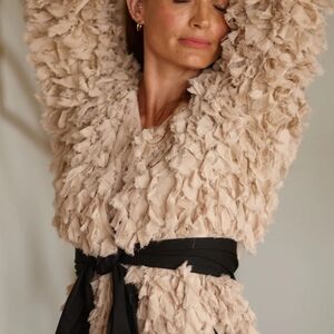 Chic Bolero Top Nude